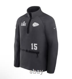 Kansas City Chiefs Nike Patrick Mahomes Super Bowl Pullover Tech Jacket L NWT