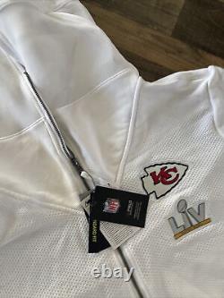 Kansas City Chiefs Nike Super Bowl LIV Media Day Team Hoodie 3XL Short Sleeve