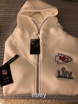 Kansas City Chiefs Nike Super Bowl LIV Media Day Team Hoodie XL Last One