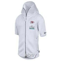 Kansas City Chiefs Nike Super Bowl LIV Media Night Showout Hoodie Men's Large