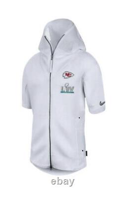 Kansas City Chiefs Nike Super Bowl LIV Media Night Showout Hoodie Men's Large