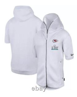 Kansas City Chiefs Nike Super Bowl LIV Media Night Showout Hoodie Men's Large