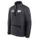 Kansas City Chiefs Nike Super Bowl Lviii Opening Night Half-zip Pullover Jacket