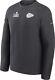 Kansas City Chiefs Nike Super Bowl Lviii Opening Night Tech Pullover Sweater L