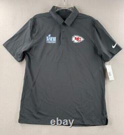 Kansas City Chiefs Nike Super Bowl LVII Champions Franchise Polo Shirt Men's NFL