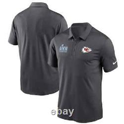 Kansas City Chiefs Nike Super Bowl LVII Champions Franchise Polo Shirt Men's NFL