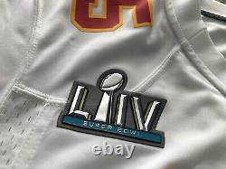 Kansas City Chiefs Patrick Mahomes Jersey Super Bowl Game LIV 54 Patch MVP Nike