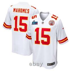 Kansas City Chiefs Patrick Mahomes Nike White Super Bowl LVII NFL Game Jersey