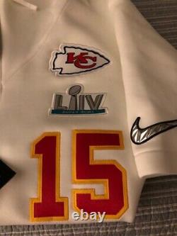 Kansas City Chiefs Patrick Mahomes Superbowl Champions Nike Media Day Hoodie XL