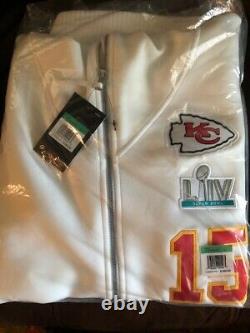 Kansas City Chiefs Patrick Mahomes Superbowl Champions Nike Media Day Hoodie XL