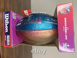 Kansas City Chiefs & Philadelphia Eagles Super Bowl 57 Collector's NFL football