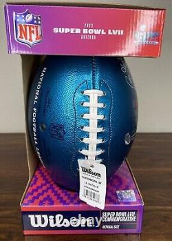 Kansas City Chiefs & Philadelphia Eagles Super Bowl 57 Collector's NFL football