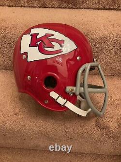 Kansas City Chiefs RIDDell Classic RK2 Football Helmet Bobby Bell Super Bowl IV