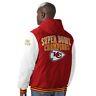 Kansas City Chiefs Red 2 Time Super Bowl Champions Spike Varsity Hooded Jacket