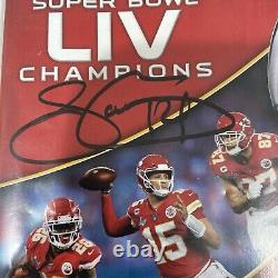 Kansas City Chiefs Signed Super Bowl LIV BLU RAY DVD