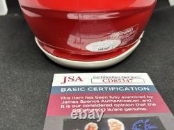 Kansas City Chiefs Steve Spagnuolo Signed NFL Helmet Jsa Coa NFL Super Bowl