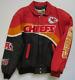 Kansas City Chiefs Superbowl Liv Champs Leather Jacket By Jeff Hamilton Size Xl