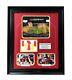 Kansas City Chiefs Super Bowl 54 Liv Game Used Confetti Framed Photo Mahomes Coa