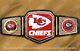 Kansas City Chiefs Super Bowl 57/54 Champions Championship Belt 4mm Zinc