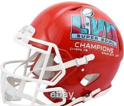 Kansas City Chiefs Super Bowl 57 Champions Riddell Full Size Authentic Helmet