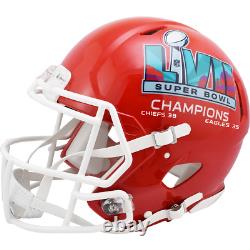 Kansas City Chiefs Super Bowl 57 LVII Champions Riddell NFL Authentic Speed Full