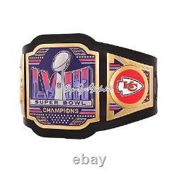 Kansas City Chiefs Super Bowl Champions WWE Legacy Title Belt 2MM BRASS REPLICA