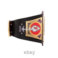 Kansas City Chiefs Super Bowl Champions WWE Legacy Title Belt 2MM BRASS REPLICA