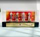 Kansas City Chiefs Super Bowl Championship 4 Trophy & 4 Rings With Display Case