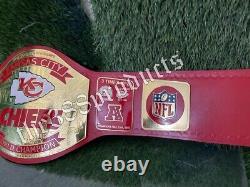 Kansas City Chiefs Super Bowl Championship American Football NFL Belt 4mm Zinc
