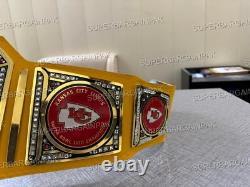 Kansas City Chiefs Super Bowl Championship Belt 2mm Brass