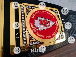 Kansas City Chiefs Super Bowl Championship Belt American Football NFL 2mm Brass