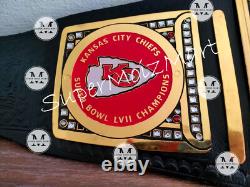 Kansas City Chiefs Super Bowl Championship Belt American Football NFL 2mm Brass