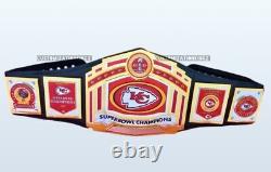 Kansas City Chiefs Super Bowl Championship Belt American Football NFL 4mm Brass