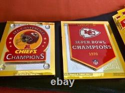 Kansas City Chiefs Super Bowl Championship Belt American Football NFL 4mm Brass