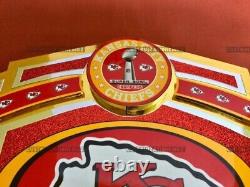 Kansas City Chiefs Super Bowl Championship Belt American Football NFL 4mm Brass