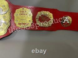 Kansas City Chiefs Super Bowl Championship Football NFL Fan Belt 4mm Zinc