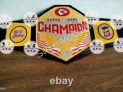 Kansas City Chiefs Super Bowl Championship LVIII belt 2mm brass