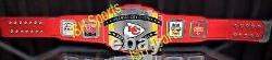 Kansas City Chiefs Super Bowl Championship Leather Belt American Football NEW