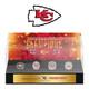 Kansas City Chiefs Super Bowl Championship Trophy Ring Size 11 With Display Case