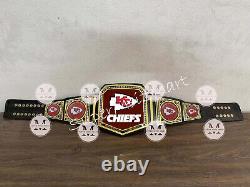 Kansas City Chiefs Super Bowl Championship belt 2mm brass