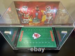 Kansas City Chiefs Super Bowl Custom Full Size Helmet Display With LED Li