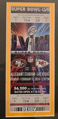 Kansas City Chiefs Super Bowl Dynasty Mahomes, Reid, Kelce & Jones Autographed