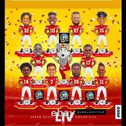 Kansas City Chiefs Super Bowl LIV 54 Championship NFL Exclusive Bobblehead Lot