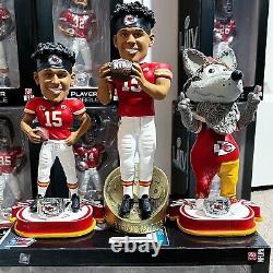 Kansas City Chiefs Super Bowl LIV 54 Championship NFL Exclusive Bobblehead Lot