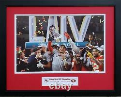 Kansas City Chiefs Super Bowl LIV Champions Custom Framed Picture