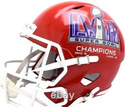Kansas City Chiefs Super Bowl LVIII 58 Champions Riddell Full Size Deluxe Helmet