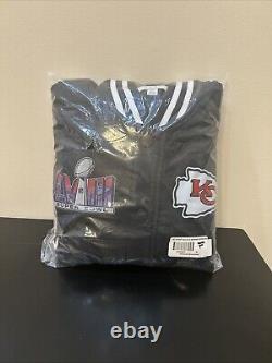 Kansas City Chiefs Super Bowl LVIII Champion Lightweight Varsity Boomer Jacket