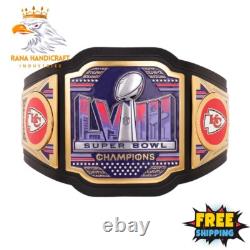 Kansas City Chiefs Super Bowl LVIII Champions Legacy Wrestling Belt 4mm Brass