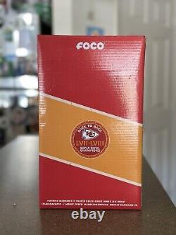 Kansas City Chiefs Super Bowl LVIII Champions Mini Bobblehead Boxed Set FOCO NEW