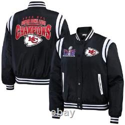 Kansas City Chiefs Super Bowl LVIII Champions Varsity Bomber Jacket XS Pre-sale